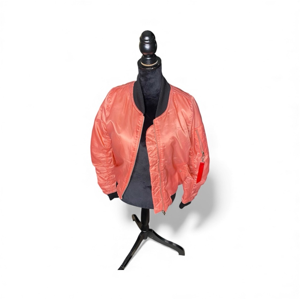 Women's Coral Bomber Jacket
